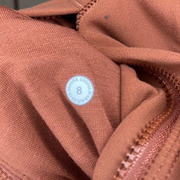 Lululemon Women's Brown Zip-Up Hoodie - Picture 3 of 3